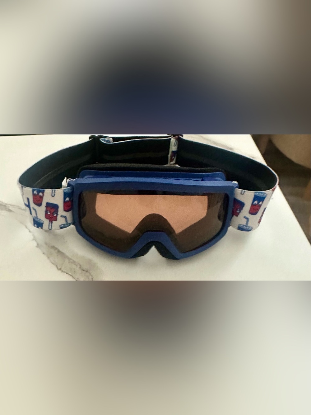 Blue VR/Goggles with Amber Lens - Unbranded